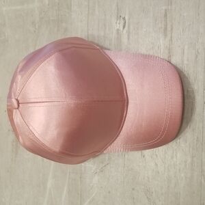 💕MICHAEL STARS💕 Satin Dreams Baseball Cap ~ Pink NWT